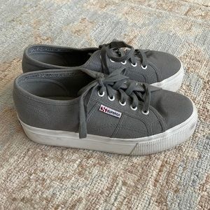 Superga Low Top Platform Sneakers